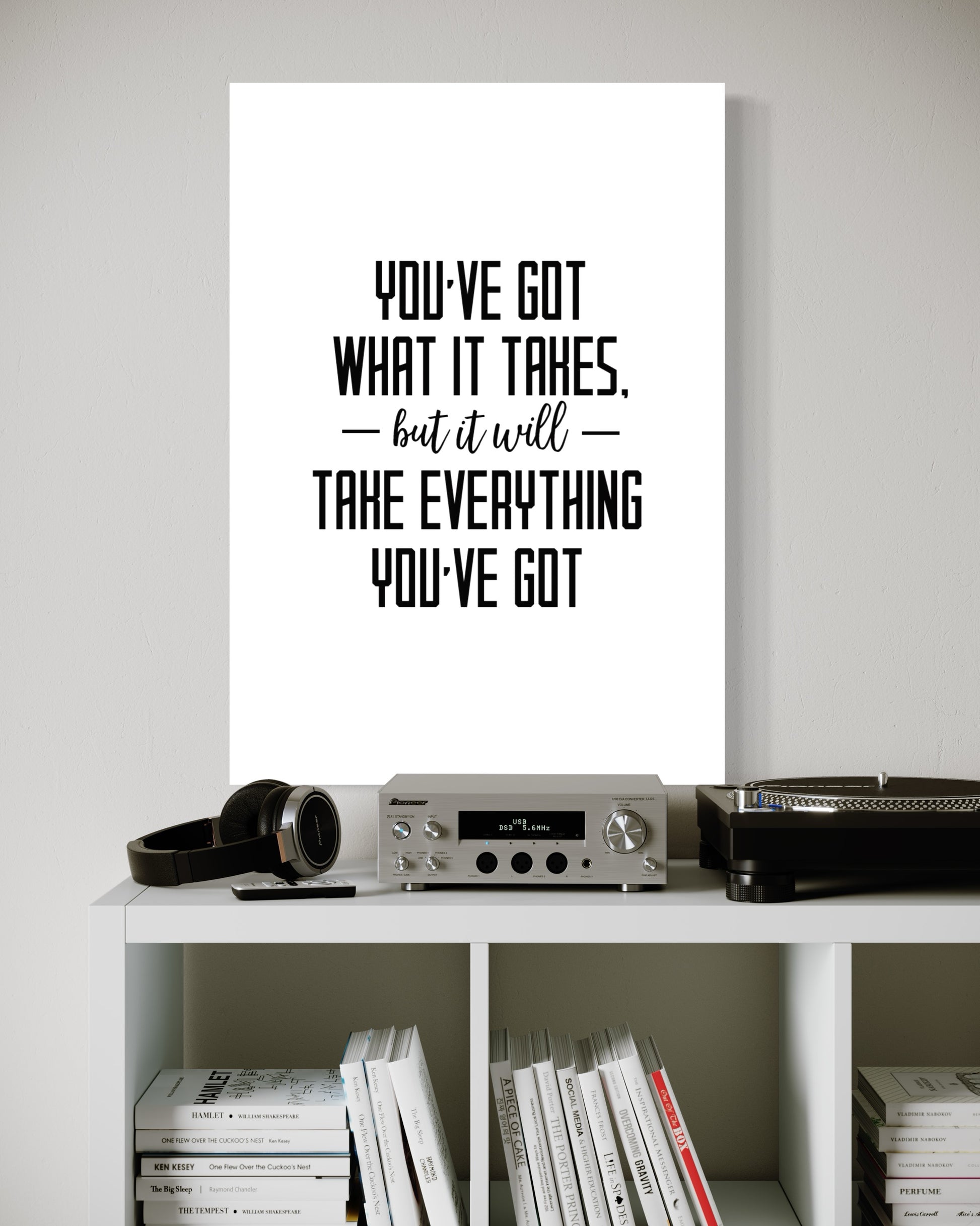 Take Everything You've Got Canvas - Blanq Canvas