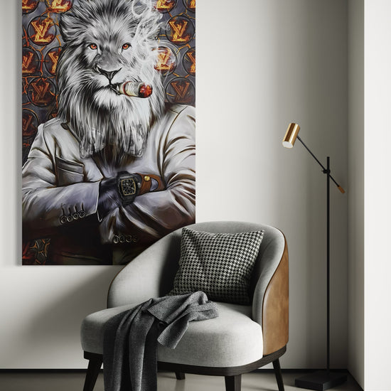 The Boss Lion Canvas 
