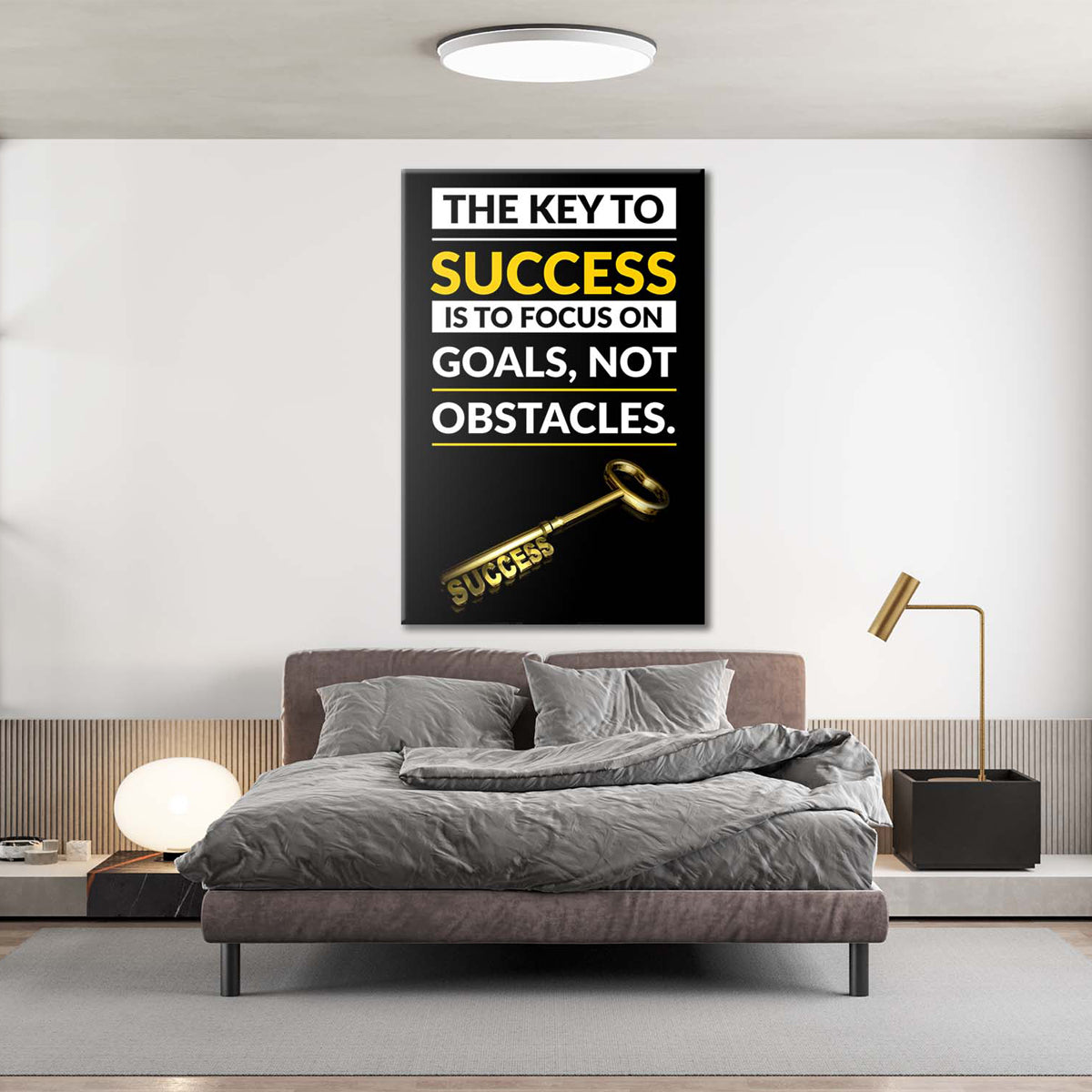 The Key To Success Canvas 