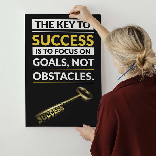 The Key To Success Canvas 