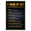 The Rules Of Life Canvas