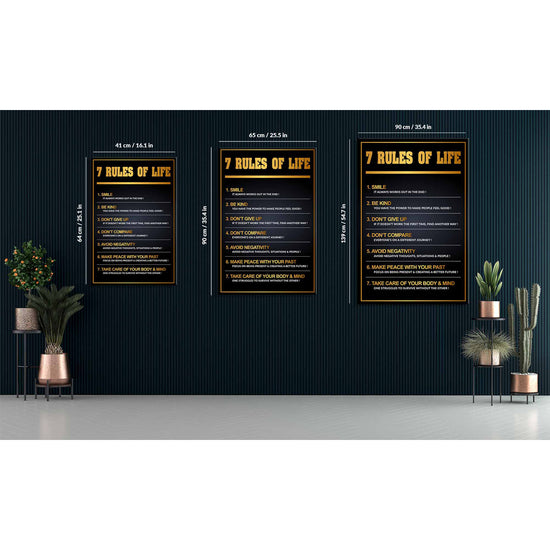 The Rules Of Life Canvas