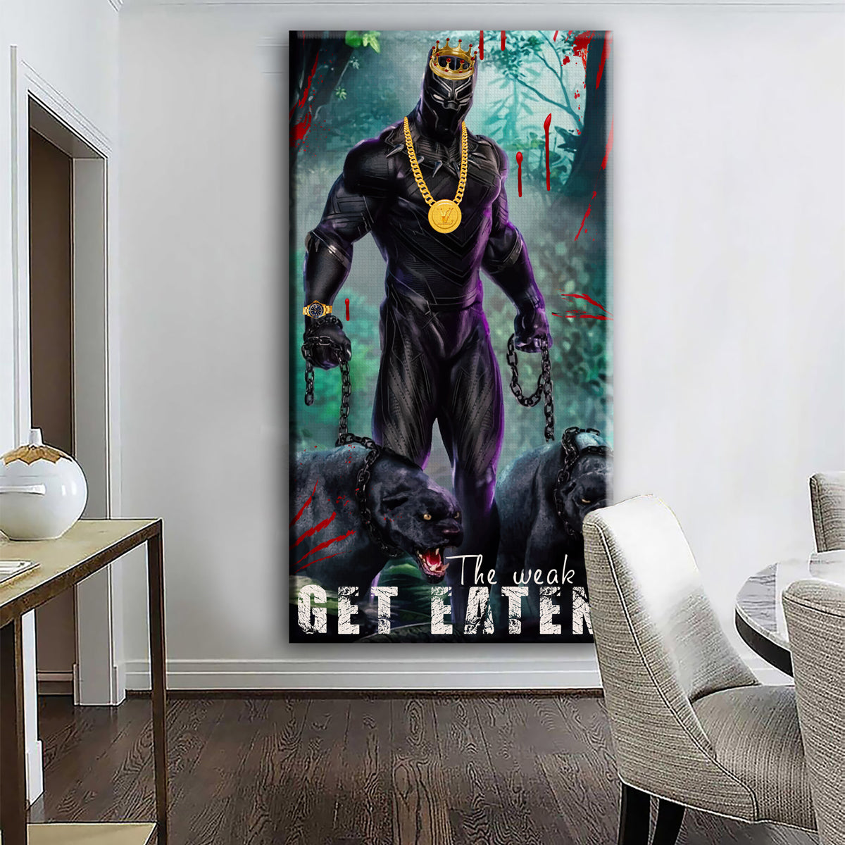 The Week Get Eaten Canvas 