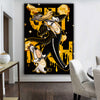 Walking Money Canvas 