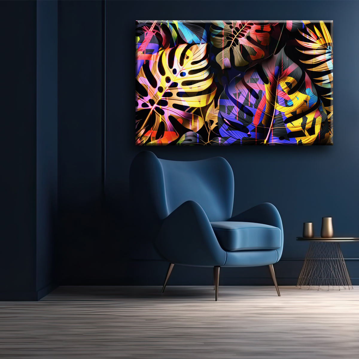 Zebra Cameo Canvas 